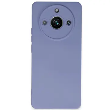Realme 11 Pro Kılıf Nano İçi Kadife Silikon - Lila