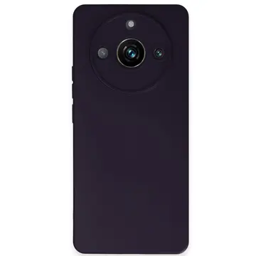 Realme 11 Pro Kılıf Nano İçi Kadife Silikon - Mor