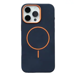 Joko  İphone 16 Pro Max Luno Deri Magsafe Kapak - Mavi