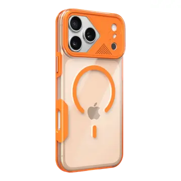 Joko  İphone 17 Pro Zinko Magsafe Kapak - Turuncu