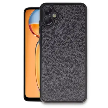 Samsung Galaxy A05 Kılıf Aras Deri Kapak - Siyah