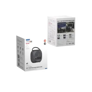 Cn09 Powerbank 1000w 270.000 Mah Kamp Şarj 45w Pd - Gri