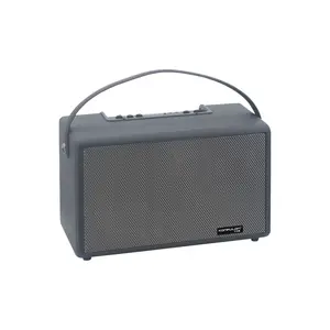 F32 2x50w Sürücülü 2 Adet Mikrofonlu Bt 5.2 Kablosuz Hoparlör - Siyah