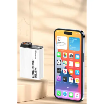 A40Q 10.000 Mah Pd 20w Mini Powerbank - Siyah-beyaz