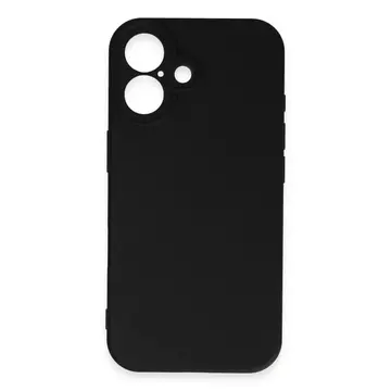 İphone 16 Kılıf First Silikon - Siyah