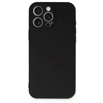 İphone 16 Pro Kılıf First Silikon - Siyah
