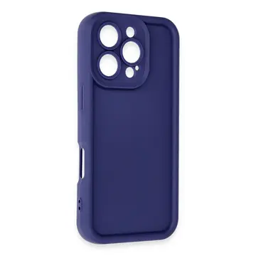 İphone 16 Pro Kılıf Viera Silikon - Lacivert