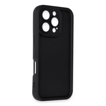 İphone 16 Pro Max Kılıf Viera Silikon - Siyah