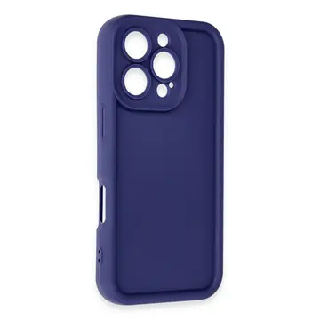 İphone 16 Pro Max Kılıf Viera Silikon - Lacivert
