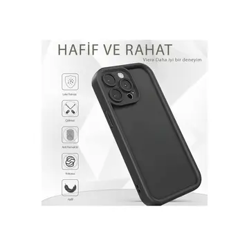 İphone 16 Pro Max Kılıf Viera Silikon - Lacivert