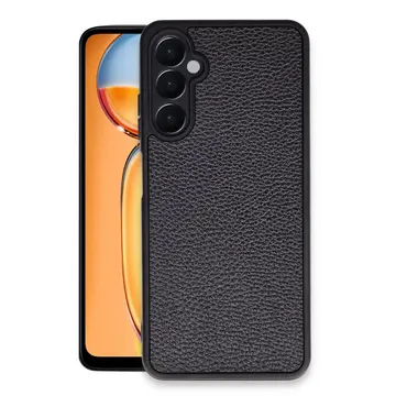 Samsung Galaxy A15 4g Kılıf Aras Deri Kapak - Siyah
