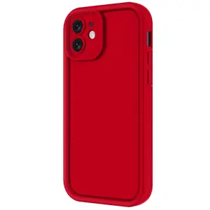 İphone 11 Kılıf Viera Silikon - Kırmızı