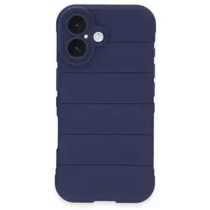İphone 16 Kılıf Optimum Silikon - Lacivert