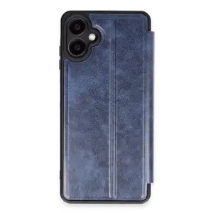 Samsung Galaxy A06 Kılıf Flip Cover - Lacivert