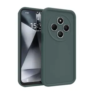 Xiaomi Redmi 14c Kılıf Viera Silikon - Koyu Yeşil