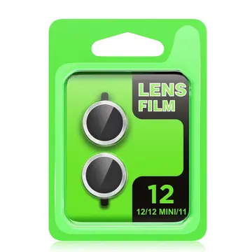 İphone 12 Raze Metal Kamera Lens - Mavi