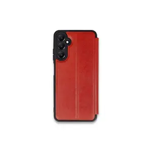 Samsung Galaxy S24 Fe Kılıf Flip Cover - Kırmızı