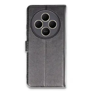 Xiaomi Redmi 14c Kılıf Trend S Plus Kapaklı Kılıf - Siyah