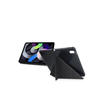 İpad Pro 13 (2024) Kılıf Color Karbon Tablet Kılıfı - Derin Mor