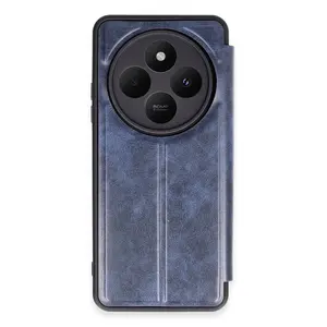 Xiaomi Redmi 14c Kılıf Flip Cover - Lacivert