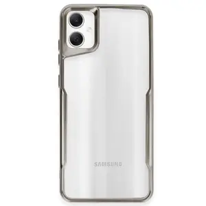 Samsung Galaxy A06 Kılıf Boyi Silikon Kapak - Titan Gri
