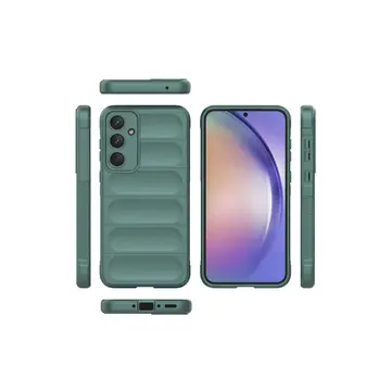 Samsung Galaxy A26 Kılıf Optimum Silikon - Koyu Yeşil