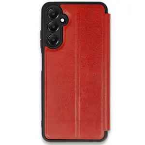 Samsung Galaxy A26 Kılıf Flip Cover - Kırmızı