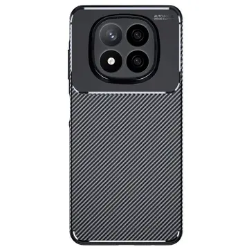 Xiaomi Redmi Note 14 Pro 5g Kılıf Auto Focus Karbon Kapak - Siyah