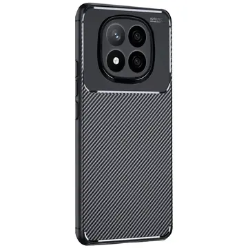 Xiaomi Redmi Note 14 Pro Plus Kılıf Auto Focus Karbon Kapak - Siyah