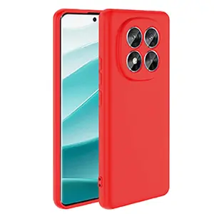 Xiaomi Redmi Note 14 Pro 5g Kılıf Nano İçi Kadife Silikon - Kırmızı