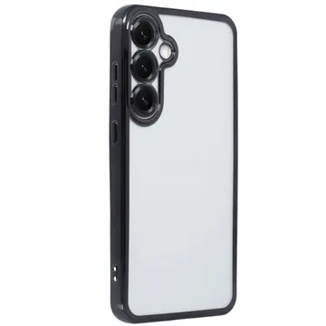 Samsung Galaxy S25 Kılıf Razer Lensli Silikon - Siyah