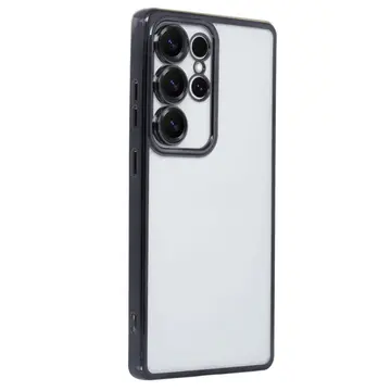 Samsung Galaxy S25 Ultra Kılıf Razer Lensli Silikon - Siyah