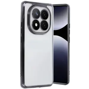 Xiaomi Redmi Note 14 Pro 5g Kılıf Razer Lensli Silikon - Siyah