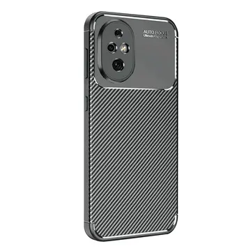 Honor 200 Kılıf Auto Focus Karbon Kapak - Siyah
