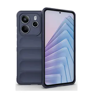 Xiaomi Redmi Note 14 4g Kılıf Optimum Silikon - Lacivert