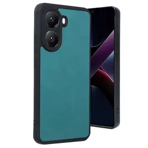 Xiaomi Poco X7 Pro Kılıf Aras Deri Kapak - Açık Yeşil