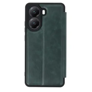 Xiaomi Poco X7 Pro Kılıf Flip Cover - Koyu Yeşil
