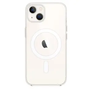 İphone 15 Plus Kılıf Pc Real Magsafe Kapak - Şeffaf
