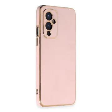 One Plus 9 Kılıf Volet Silikon - Pembe