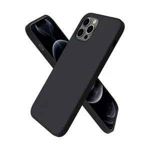 İphone 12 Pro Kılıf First Silikon - Siyah