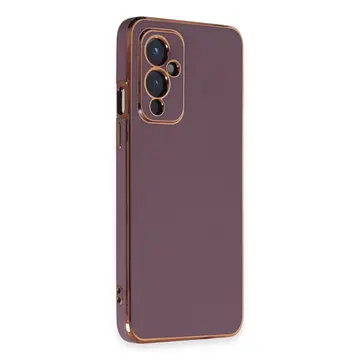 One Plus 9 Kılıf Volet Silikon - Mor