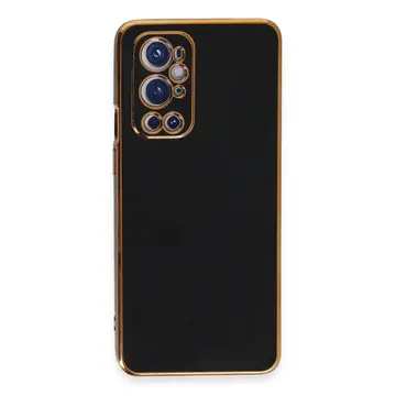 One Plus 9 Pro Kılıf Volet Silikon - Siyah