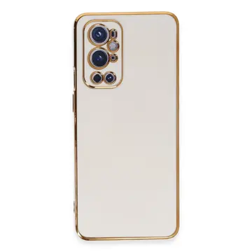 One Plus 9 Pro Kılıf Volet Silikon - Beyaz