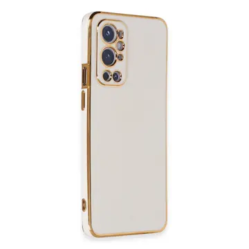 One Plus 9 Pro Kılıf Volet Silikon - Beyaz