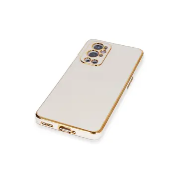 One Plus 9 Pro Kılıf Volet Silikon - Beyaz