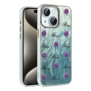 İphone 15 Plus Kılıf Blade Aynalı Desenli Kapak - Desen 9