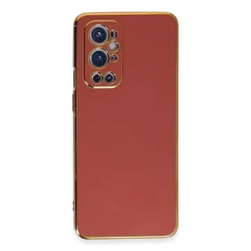 One Plus 9 Pro Kılıf Volet Silikon - Kırmızı