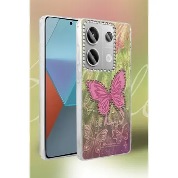 Xiaomi Redmi Note 13 Pro 4g Kılıf Blade Aynalı Desenli Kapak - Desen 9