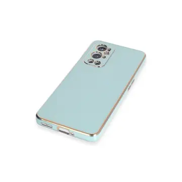 One Plus 9 Pro Kılıf Volet Silikon - Açık Yeşil