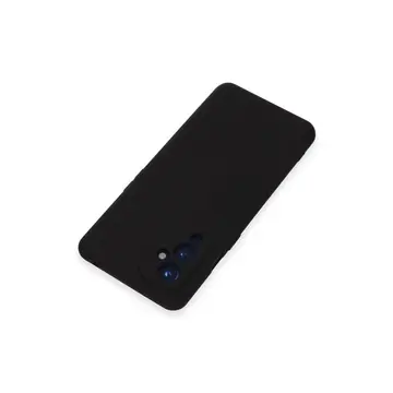 One Plus 9 Kılıf Nano İçi Kadife Silikon - Siyah